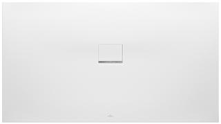 V&B Duschwanne Squaro Infinity 160x90x4cm, Anthrac., Uni. ebb, Quaryl
