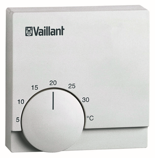 Vaillant Raumtemperaturregler VRK 121 f 2-P-Reg., f El.-Sp.-Heizgerät, we.