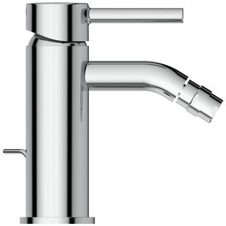 IS Bidet-Einhebelmischer Ceraline Ausl. 106mm, m Metall-Ablaufgarn., chrom
