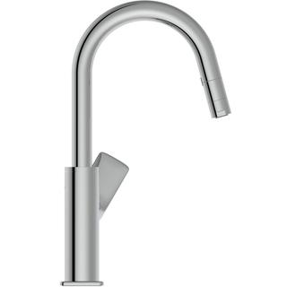 IS WT-Einhebelmischer Ceralife C1 H200 Ausladung 150mm, Push-Open Ventil, chrom