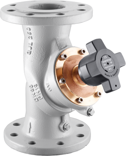 Oventrop Str.-Absp.-Vtl Hydrocontrol AFC DN 65, PN 16, Flanschanschluss, Grauguss