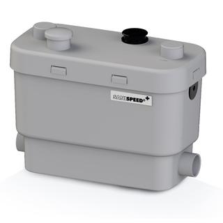 SFA Profi-Haushaltspumpe SaniSpeed + zum Einbau in Küche und Waschküche, grau