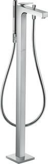 hansgrohe Wannen-EHM Axor Citterio bodensteh., m Hebel, Rautens, chrom