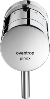 Oventrop Einhebel-Thermostat pinox H 7-28 GradC, ohne Nullstellung, verchromt