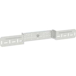 Geberit Montageplatte PushFit 2-fa., abges., Anschlussdist. 10/15,3cm