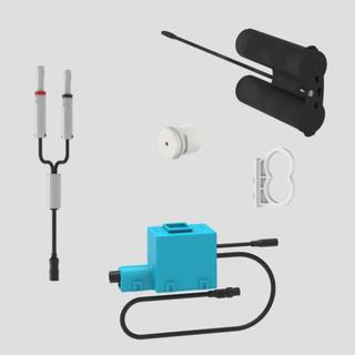 Sanit WC-Intervallspülung INEO Reed Batterie, 2-Mengen, elektronisch