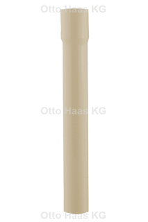 HAAS Spülrohrverlängerung 300mm, d 44mm, m Muf. u. Klebst., beige