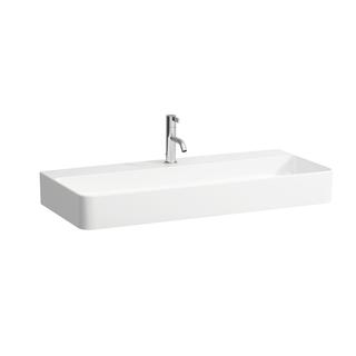 Laufen Aufsatz-Waschtisch VAL 95x42cm, Wd., o. ÜL, m 1 Hahnl., we. ma