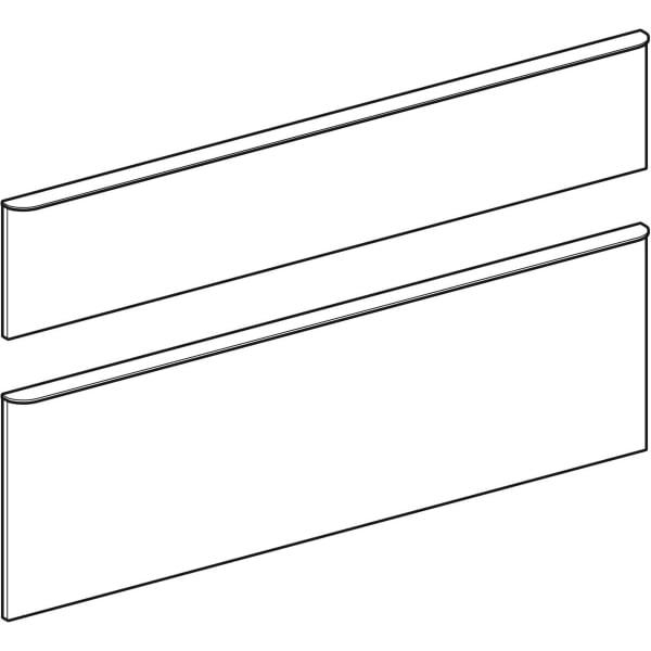 Artikelbild 1 des Artikels „GE Schubladenfronten (2 St.) mit Griffe lava, zu SmyleS WTU B: 120cm “