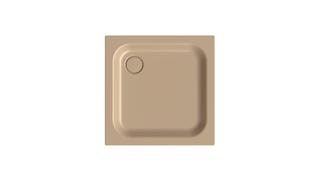 Duschwanne BetteSupra 5820 80x80x6,5cm, Antirutsch/Pro, greige