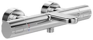 V&B Wannen-THM Universal Taps & Fittings rd, verstellb. Regler, Wandmont., chrom
