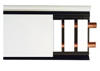 USH Sockelleistenheizung Klimaboard 2 Meter, mit Heizregister