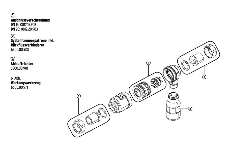 Artikelbild 4 des Artikels „SYR Systemtrenner CA 6800 DN 15 DN 15“