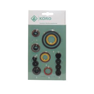 KÖRO Sortiment Dichtungskarte 32 Ringe