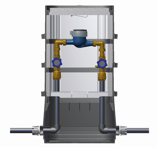 Wasserzählerschacht 69000 für Q3=4, ohne Deckel