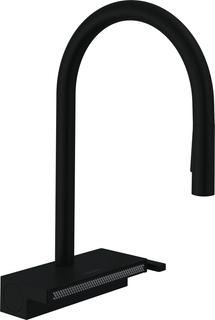 hansgrohe SPT-EHM 170 Aquno Select M81 m Ausziehbrause, 3jet, sBox, mattschwarz