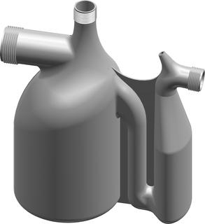 BOSCH Ersatzteil TTNR: 8738808191 Siphon Sperrhöhe 145mm G1 1/4"-G3/4everp