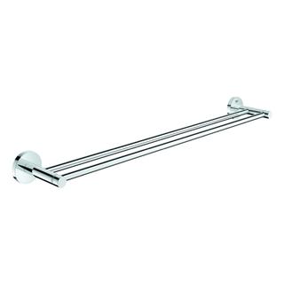 GROHE Doppel-Badetuchhalter Essentials 65,4cm, verdeckte Befestigung, chrom
