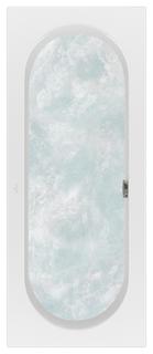 VB Badewanne Loop&Friends LFO 1700x700x 465mm re-eckig m. Sys AE TP2 Weiß Alpin