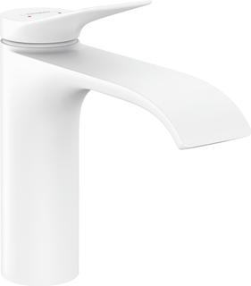 hansgrohe WT-Einhebelmischer 110 Vivenis ohne Zugstangen-Ablaufgarnitur, mattweiß