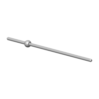 DO Kugelstange ERSATZTEILE 093109046 D 5 x 200 mm Dark Platinum gebürstet