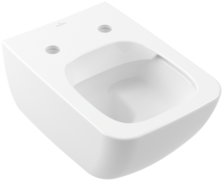 Artikelbild 1 des Artikels „V&B Wand-Tiefspül-WC VENTICELLO 37,5x56cm, D-Flush, spülrandlos, weiß weiß“