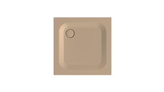 Duschwanne BetteUltra 1589 85x85x2,5cm, Anti/Pro, Mini-WT, greige