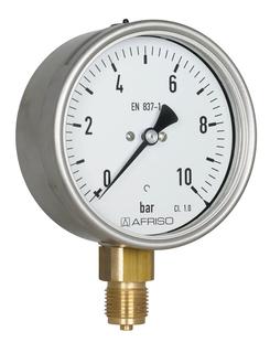 Afriso Rohrfeder-MM RF100I D401 rad. 0/6 bar, G 1/2 B, d= 100mm, Edelstahl