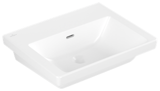 V&B Waschtisch Subway 3.0 55x44cm, eck., m ÜL, stone white C-plus