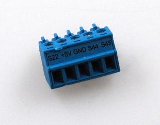 RK Klemmen S22, 5-polig, blau Smart-WP (I/O Modul Nr. 42)