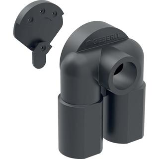 Geberit Schalldämmset 92x116mm, z Doppel.-Wink 90Gr, sw, EPDM