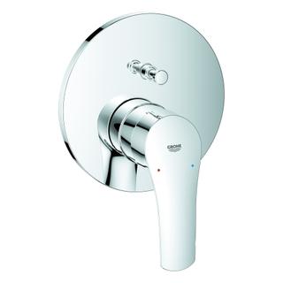 GROHE Fertigmontageset Eurosmart UP-Einhebel-Wannenmischer, chrom
