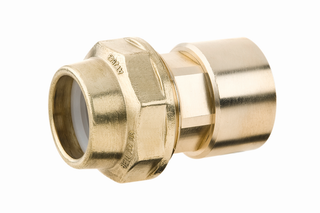 BEULCO PE-Übergangsstück 88112 Messing, 3/4" IGx20mm, ohne Stützrohr