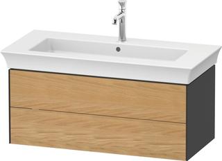 Duravit WT-Unterschrank White Tulip 98,4x45,8cm, E Nat gra g, 2 La, wandh