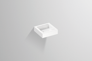 Alape Waschtisch QS325 329x367mm, we, o Hahnloch und Überlauf