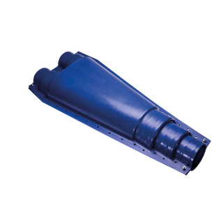 WATTS Hosenstück für voris. Rohr Microflex Iso Hosenst. 125-200