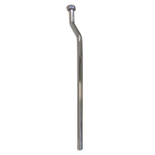 KÖRO Spülerrohr f. Urinal 15 mm ms verchr., L=400, S=33, Mutter 1/2"