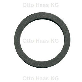 HAAS Anschlussdichtung 12x23x2mm, 1/2", f WM, Gummi, schwarz