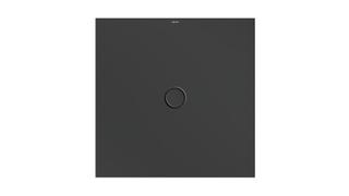 Duschfläche BetteFloor 5941 100x100cm, Gl, Mini-Wannenträger, slate