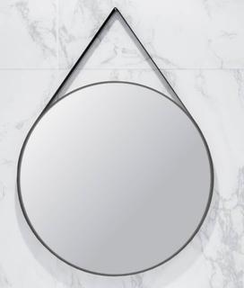 AS Modell-Spiegel Purista 60cm, rund, mit Lederschlaufe