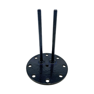 MHG Flanschdeckel für EMT 152/153 (BR) 8-Loch mit Tauchhülse
