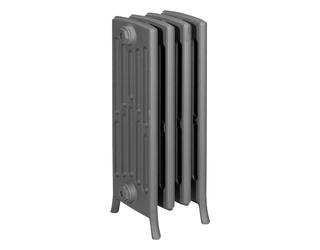 HG-TEC Gussradiator Stockholm RAL 7022 23 Gl. BH 658 NA 500 BL 1380 BT 221