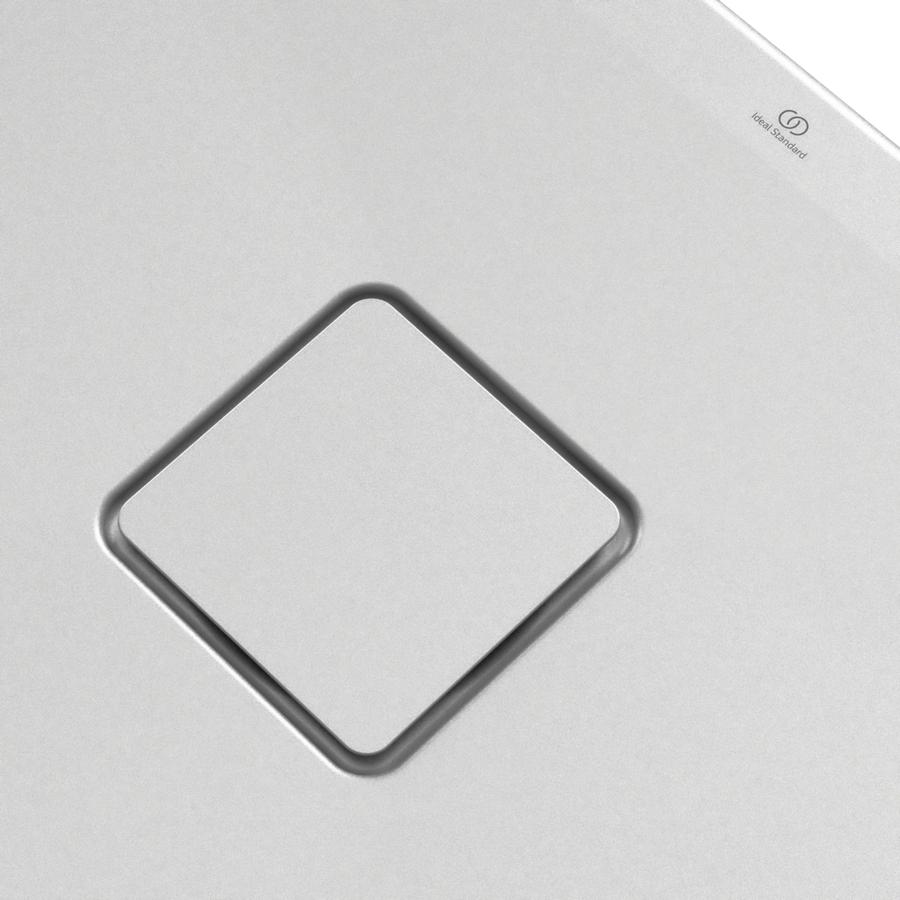 Artikelbild 3 des Artikels „IS Quadrat-Brausewanne Ultra Flat Evo 120x120x3,5cm, seidenweiß 120 x 120 x 3,5 cm | seidenweiß“