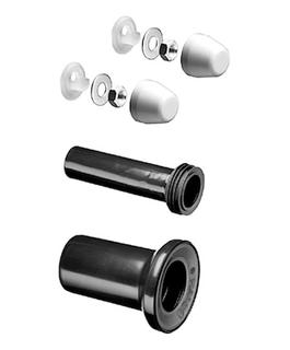 Schell Zu-/Ablaufset AL-R 110x160mm, Rohr 45x230mm, f wand WC