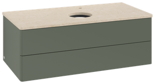 V&B WTU o. F-Struktur -Beleuchtung Antao 100x36x50cm, HL, WBP botti., le g. m Lac