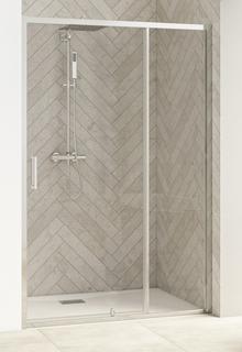 Kinedo SmartDesign P110 Schwenktür v Drp H200 chrom Klarglas vollgerahmt
