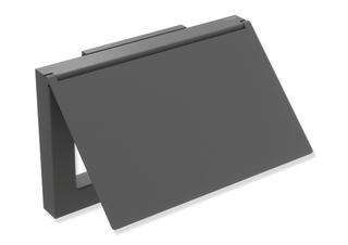 HEWI WC-Papierhalter System 900 pb dg pg mt, a ES, m Deckel 140x90x23mm