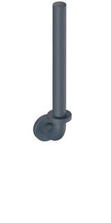 HEWI Reserve-Papierhalter 801 105x70mm, m, f 3 WC-Papierrollen, anthr