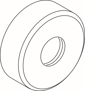 IS Rosette Silk Black