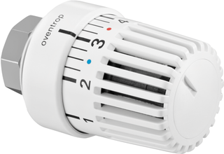 Oventrop Thermostat Uni LA m 0-Stellung, 7-28 GrC, m Flüssig, weiß